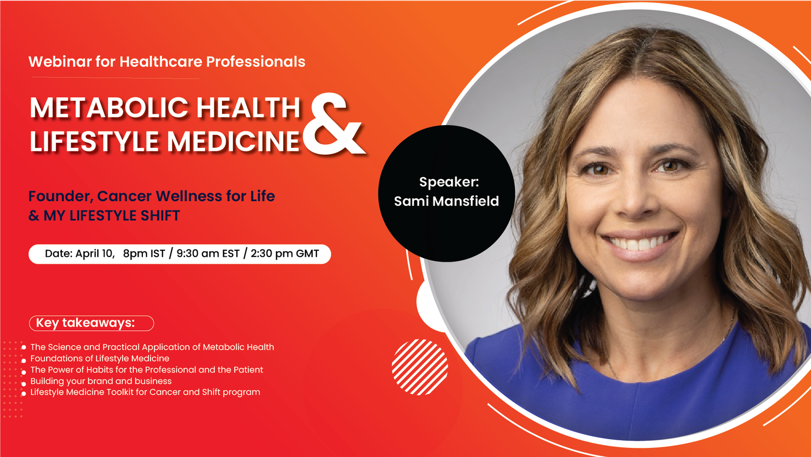 Webinar: Metabolic Health and Lifestyle Medicine