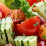 Cucumber Apple Tomato Salad